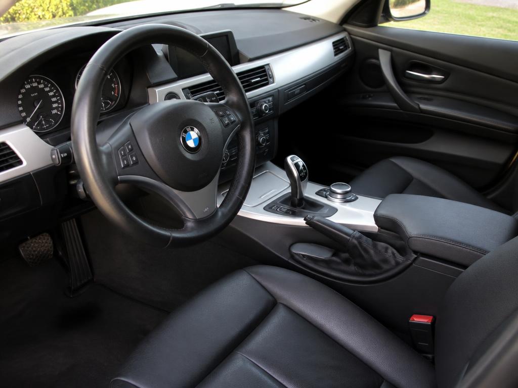 BMW Interior — after professional detailing